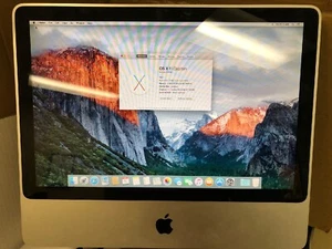 APPLE iMac Core 2 Duo 2 GHz 20-Inch 4GB ram 250G storage A1224 (EMC 2133) - Picture 1 of 4