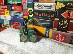 2 TrueNOS Rare SealedBox NEC Nippon Special 12AU7A Audio Tubes ~ 6189 5814 E82CC - Picture 1 of 5