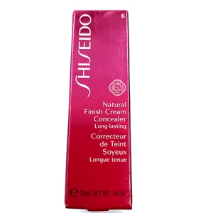 Shiseido Natural Finish Cream Concealer (Honey Miel 6) 0.44oz/10ml Boxed - Picture 1 of 2