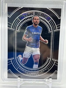 Panini 2020-21 tono de obsidiana negro Dominic Calvert Lewin # 1/11 púlsar blanco - Imagen 1 de 2