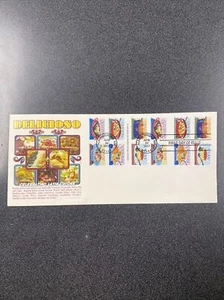 5192-97 Deliziosa Cucina Latina Primo Giorno di Emissione - Copertina Panda Cachets  - Foto 1 di 1