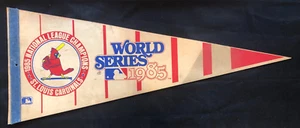St. Louis Cardinals 1985 World Series VINTAGE MLB Full Size Memorabilia Pennant - Picture 1 of 3
