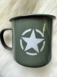 Call of Duty Metal Military Tin Coffee Cup Mug World WWII Loot Crate Exclusive - Picture 1 of 2
