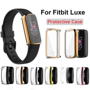 Case Cover For Fitbit Luxe All-round Ultra Slim Soft TPU Watch Screen Protector - Photo 1 sur 18