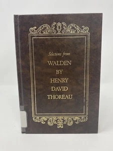Selections From Walden By Henry David Thoreau 1973 Illustrated - Picture 1 of 6