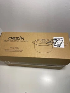 Electric Hot Pot Upgraded, Non-Stick Sauté Pan, Rapid Noodles Cooker, 2L 600W - Picture 1 of 6