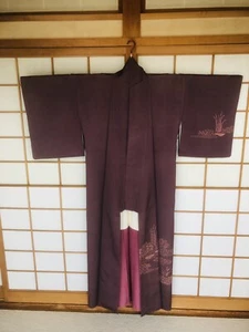 136 kimono giapponese uomo/donna vintage abito tradizionale costume Yukata Giappone - Foto 1 di 8
