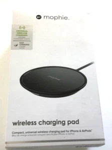 mophie Wireless Charge Pad - Apple Optimized 7.5W Qi Wireless for AirPods iPhone - Picture 1 of 4