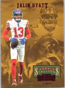 2023 Panini Contenders #20 Jalin Hyatt Rookie Stallions Red - Picture 1 of 2