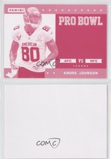 2013 Panini Father's Day Pro Bowl Materials Progressions Magenta Andre Johnson
