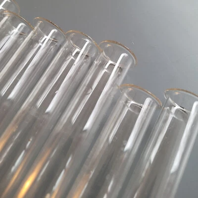 12 x Minivasen Glas Vase 20cm Reagenzgläser Kleine Vasen lang Glasvasen Midi - Bild 1 von 4