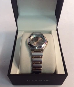 Anne Klein Ladies Women's Watch Original Box Silver GnuFashion - Picture 1 of 12