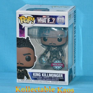What If - King Killmonger Pop! Vinyl Figure (RS) #878 - Picture 1 of 3