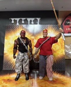 Custom Wrestling Action Figure Sandman New Jack ECW Hardcore WWE BLOODY EXTREME - Picture 1 of 5
