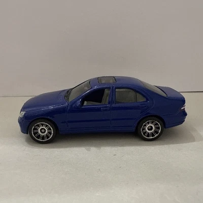 Matchbox звезды автомобилей 1999 синий Mercedes Benz CLS 500 - 1:64 масштаб - Изображение 1 из 4