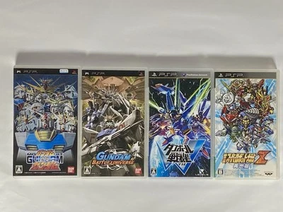 Lot4 PSP Gundam : VS , Battle Uniberse & Danball Senki & DI2 SP. Robot Taaisen Z - Image 1 of 4