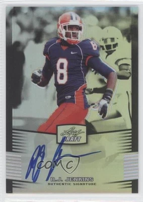 2012 Leaf Metal Draft Silver /99 AJ Jenkins #AJJ Rookie Auto RC - Image 1 of 2