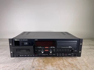 TASCAM CC-222-MKIII CASSETTE CD REWRITABLE RECORDER - (FOR PARTS) - Picture 1 of 9