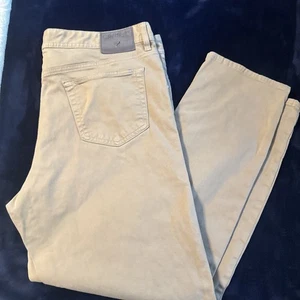 Pantalones Cremieux Para Hombre Talla 38x30 Caqui Olimpias Telas Delgados Cónicos Pantalón de 5 Bolsillos - Imagen 1 de 6