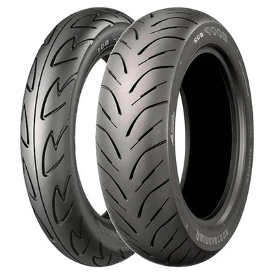 NEUMÁTICOS DE PAREJA BRIDGESTONE 100/80-10 HOOP B01 + 130/60-13 HOOP B02 DOT22 - Imagen 1 de 4