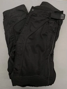 Fieldsheer Motorcycle Pants Men 34x31 Black Padded Phoslite Protective Side Zips - Picture 1 of 15