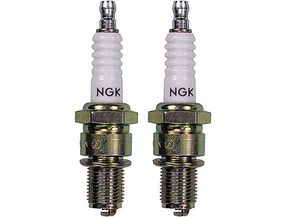 NGK Polaris Sportsman 800 EH059 Frontier Classic S-2466 Spark Plug 2 PACK BKR7E - Picture 1 of 1