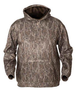 Avery Logo Hoodie Mossy Oak Bottomland Camo Hooded Sweatshirt Greenhead Gear GHG - Picture 1 of 15