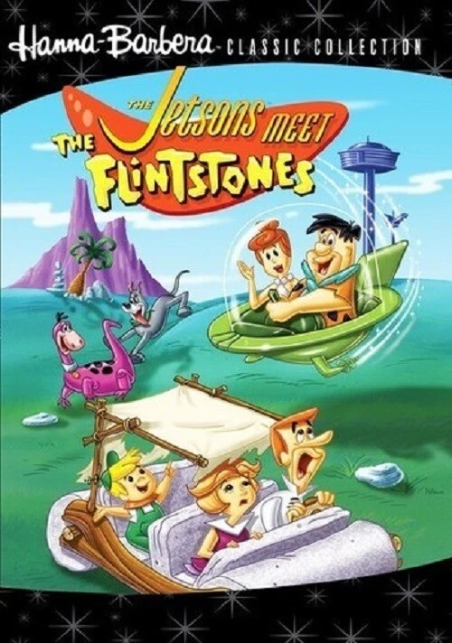 The Jetsons Meet the Flintstones (Mel Blanc, Daws Butler) New Region 4 DVD - Image 1 of 1