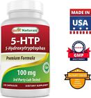 BEST NATURALS 5-HTP 100 mg 120 Capsules 01/2025 New-Sealed