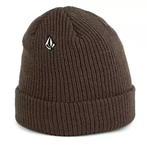 Volcom Full Stone Winter Beanie lead grey - Wintermütze mit Umschlag dunkel grau - Bild 1 von 3