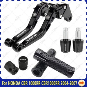 4PCS Handlebar Grips Cap Brake Clutch Levers Sets For HONDA CBR1000RR CBR 1000RR - Picture 1 of 6