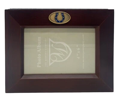 Álbum/libro de fotos de madera Indianapolis Colts de The Memory Company-nuevo Foto 1 de 4