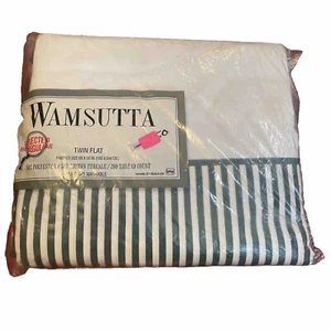 Wamsutta selected irregular twin (66x96) flat sheet 200 thread count - Picture 1 of 3