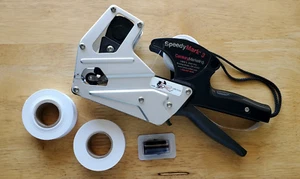 SPEEDY MARK 3 PRICE GUN LABELER * SINGLE LINE 6 DIGIT LABLES * NEW INK & LABELS - Picture 1 of 6