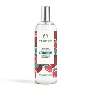 The Body Shop Body Mist, Strawberry, 100ml Delicious fruity scent long lasting - Picture 1 of 6
