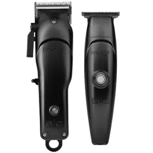 StyleCraft Geschützter Clipper Trimmer Combo | Matt Metallic Black - Bild 1 von 7