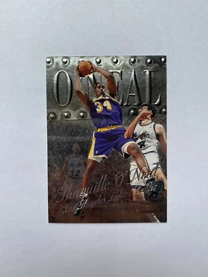 1998-99 Fleer Metal Universe Shaquille O'Neal Card #25 Los Angeles Lakers Shaq - Image 1 of 4