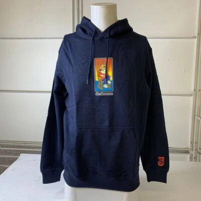 DC John House Pullover Hoodie Men's Size S Navy - Image 1 of 4