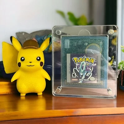 Magnetic GB/GBC Display Game Case For Game Boy Color Pokémon Crystal, Red, Blue - Image 1 of 4