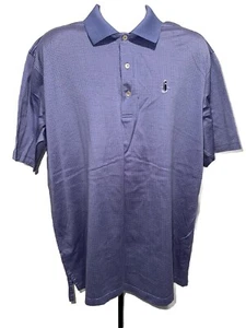 Peter Millar Herren Größe 2XL (XXL) Crown Crafted blau gestreift Golf Poloshirt - Bild 1 von 2