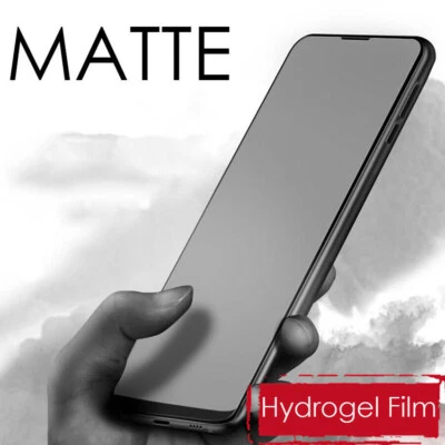 3Pcs Matte Hydrogel Film Screen Protector For iPhone 15 14 13 12 Pro Max XR XS - Image 1 of 4