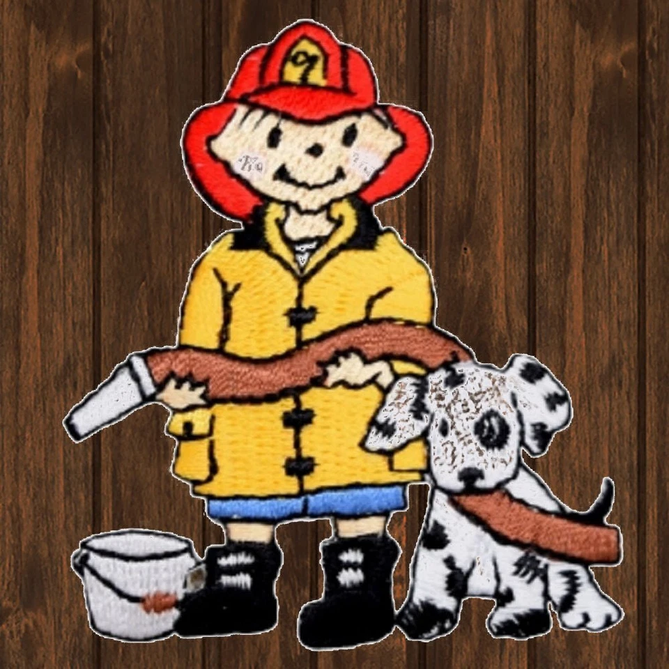 Firefighter Embroidered Patch — Iron On - Image 1 of 1