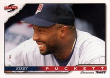 1996 Score #52 Kirby Puckett Minnesota Twins HOF