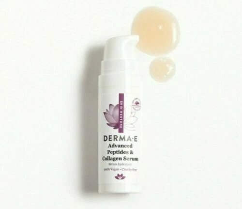  Suero Derma E Advanced Péptidos y Colágeno 0.5 OZ - para líneas finas y arrugas Foto 1 de 1