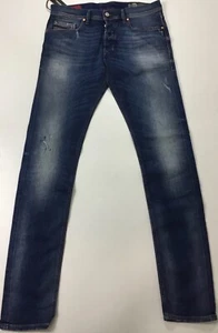 Diesel Men 34” Tepphar Slim Carrot Ultra Soft Jeans $348 084RW Blue Size 30 - Picture 1 of 3