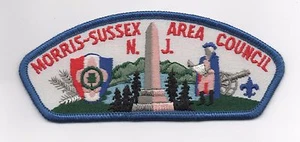 Morris-Sussex Area (New Jersey) Council (T-2) CSP, Blue FDL, Mint! - Picture 1 of 1
