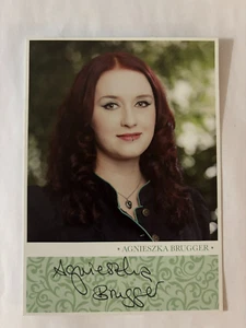 Handsignierte Autogrammkarte , AGNIESZKA BRUGGER , MdB - Bild 1 von 1