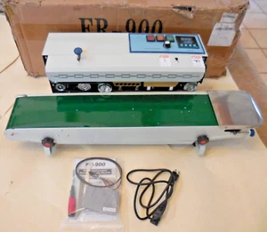 Continuous Band Sealing Machine for Bags FR-900 #8yg - Picture 1 of 17
