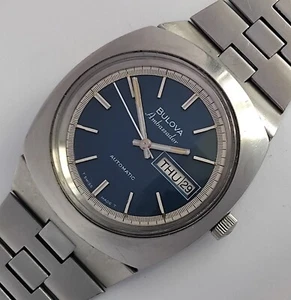 RELOJ AUTOMÁTICO VINTAGE 24 JOYAS HECHO EN SUIZA BULOVA EMBAJADOR HOMBRE. - Imagen 1 de 6