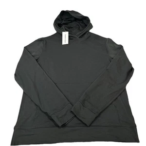 Outdoor Voices Cloudknit Lightweight Hoodie Black Men’s Small All Day New! NWT - Picture 1 of 5